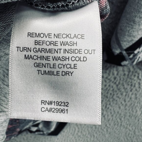 Alfred Dunner Women Top Small Petite Black Red Colorblock 2 Piece Layered Look - Picture 5 of 8